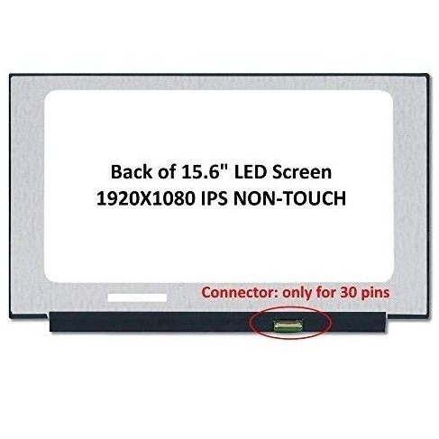 15.6″ 1920×1080 FULL HD IPS 30pin Slim EDP 350mm be laikiklių